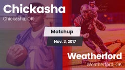 Matchup: Chickasha High vs. Weatherford  2017