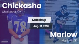 Matchup: Chickasha High vs. Marlow  2018
