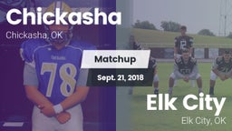 Matchup: Chickasha High vs. Elk City  2018