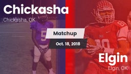 Matchup: Chickasha High vs. Elgin  2018