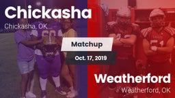 Matchup: Chickasha High vs. Weatherford  2019