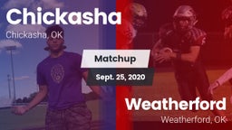 Matchup: Chickasha High vs. Weatherford  2020