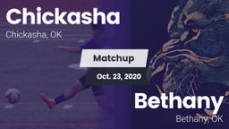 Matchup: Chickasha High vs. Bethany  2020