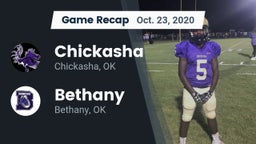 Recap: Chickasha  vs. Bethany  2020