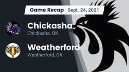 Recap: Chickasha  vs. Weatherford  2021