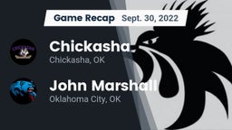 Recap: Chickasha  vs. John Marshall  2022