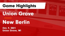 Union Grove  vs New Berlin Game Highlights - Oct. 9, 2021