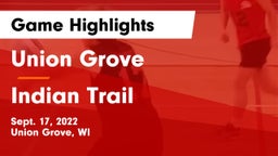 Union Grove  vs Indian Trail Game Highlights - Sept. 17, 2022