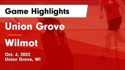 Union Grove  vs Wilmot  Game Highlights - Oct. 6, 2022