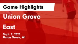 Union Grove  vs East  Game Highlights - Sept. 9, 2023