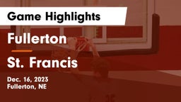 Fullerton  vs St. Francis  Game Highlights - Dec. 16, 2023