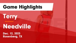 Terry  vs Needville  Game Highlights - Dec. 12, 2023