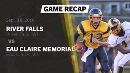 Recap: River Falls  vs. Eau Claire Memorial  2016