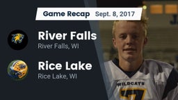 Recap: River Falls  vs. Rice Lake  2017