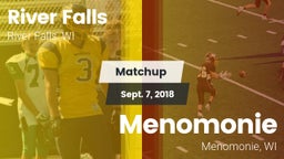 Matchup: River Falls High vs. Menomonie  2018