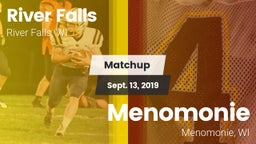 Matchup: River Falls High vs. Menomonie  2019