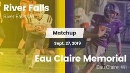 Matchup: River Falls High vs. Eau Claire Memorial  2019