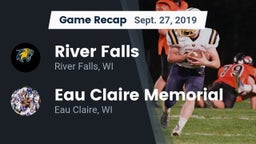 Recap: River Falls  vs. Eau Claire Memorial  2019