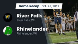 Recap: River Falls  vs. Rhinelander  2019