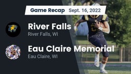 Recap: River Falls  vs. Eau Claire Memorial  2022