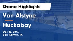 Van Alstyne  vs Huckabay Game Highlights - Dec 03, 2016