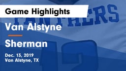Van Alstyne  vs Sherman  Game Highlights - Dec. 13, 2019