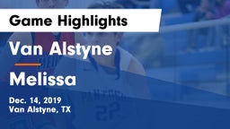 Van Alstyne  vs Melissa  Game Highlights - Dec. 14, 2019