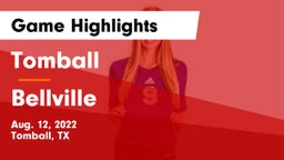 Tomball  vs Bellville  Game Highlights - Aug. 12, 2022