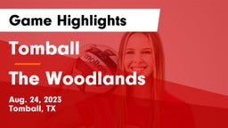 Tomball  vs The Woodlands  Game Highlights - Aug. 24, 2023