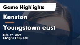Kenston  vs Youngstown east Game Highlights - Oct. 19, 2022