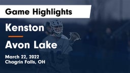 Kenston  vs Avon Lake  Game Highlights - March 22, 2022