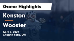 Kenston  vs Wooster  Game Highlights - April 5, 2022