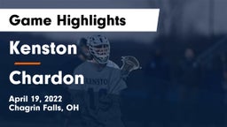 Kenston  vs Chardon  Game Highlights - April 19, 2022