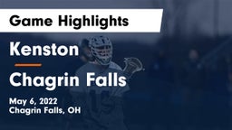 Kenston  vs Chagrin Falls  Game Highlights - May 6, 2022