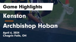 Kenston  vs Archbishop Hoban  Game Highlights - April 6, 2024
