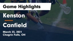 Kenston  vs Canfield  Game Highlights - March 23, 2021