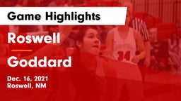 Roswell  vs Goddard  Game Highlights - Dec. 16, 2021