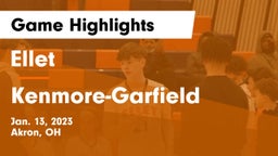 Ellet  vs Kenmore-Garfield   Game Highlights - Jan. 13, 2023