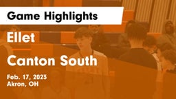 Ellet  vs Canton South  Game Highlights - Feb. 17, 2023