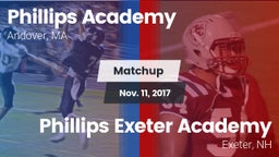 Matchup: Phillips Academy vs. Phillips Exeter Academy  2017