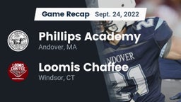 Recap: Phillips Academy vs. Loomis Chaffee 2022