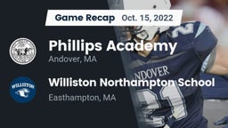 Recap: Phillips Academy vs. Williston Northampton School 2022