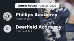 Recap: Phillips Academy vs. Deerfield Academy  2022