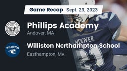 Recap: Phillips Academy vs. Williston Northampton School 2023