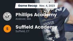 Recap: Phillips Academy vs. Suffield Academy 2023