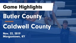 Butler County  vs Caldwell County Game Highlights - Nov. 22, 2019