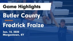 Butler County  vs Fredrick Fraize Game Highlights - Jan. 14, 2020