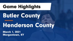 Butler County  vs Henderson County  Game Highlights - March 1, 2021