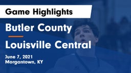 Butler County  vs Louisville Central  Game Highlights - June 7, 2021