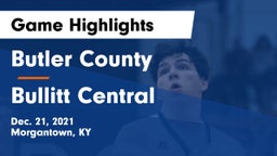 Butler County  vs Bullitt Central  Game Highlights - Dec. 21, 2021